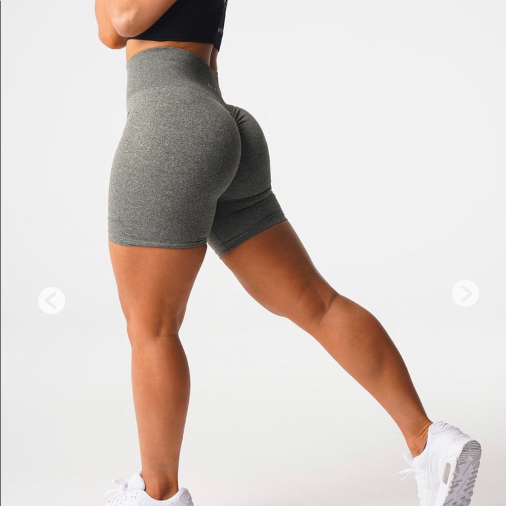 Khaki  Green (Brand NEW) NVGTN shorts with scrunch - medium